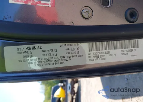 2018 Dodge Challenger Sxt z USA, uszkodzony, nr VIN 2C3CDZAG9JH131298